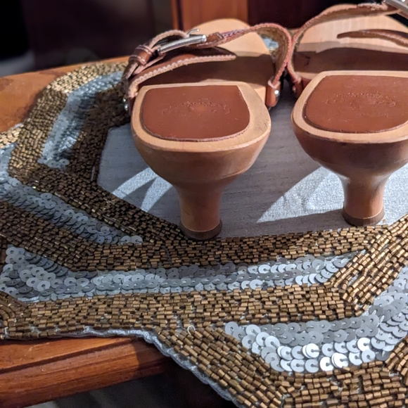 Vintage Coach Wood slides - Picture 4 of 5